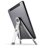 URBAN KINGS Stylish Aluminum Tablet Stand, iPad Stand, 360° Rotating Commercial Tablet Holder fits 4-11″ Tablets/Smartphones for iPad,iPhone,Samsung,Kindle,Cell Phone Stand