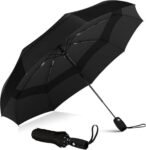 Perpetual Auto Open Close Umbrella for Rain, Windproof UV Protected Umbrella Multicolor