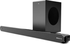 boAt Aavante Bar 2060 Dolby with EQ Modes, Remote Control & Dolby Audio 160 W Bluetooth Soundbar(Premium Black, 2.1 Channel)
