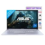 ASUS Vivobook 15,13th Gen,Intel Core i7-13620H(Intel UHD iGPU/16GB RAM/512GB SSD/FHD/15.6″/60Hz/Backlit Keyboard/Windows 11/M365 Basic (1Year)*/Office Home 2024/Cool Silver/1.70 kg) X1502VA-BQ837WS