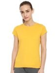 Macrowoman W-Series Round Neck Short Tee for Women|Cotton Blend|Pack of: 1