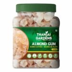 Thanjai Gardens Premium Gond Katira | Natural Cooling Edible Gum | Ideal for Refreshing Summer Drinks, Traditional Indian Desserts & Ayurvedic Wellness | 250 GM JAR