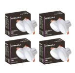 Bajaj Celesta LED Downlight 3-in-1 Colour | 5W LED Downlight | for Smaller Spaces | Long Life of 25000 Hours (Pack of 4)
