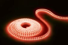 PHILIPS FlexiShine 5 Meter Plug n Play LED Rope Light (Red) – Waterproof (IP65 Rated) and Flexible