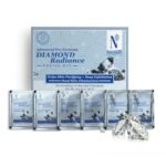 NutriGlow NATURAL’S Diamond Radiance Facial Kit for Acne & Spot Free Skin, 60gm