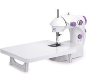 GETHOME Portable 4 in 1 with Extension Table And Sewing Kit, Adapter and foot Pedal Electric Sewing Machine( Built-in Stitches 1)