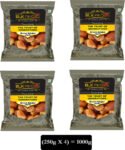 BLK FOODS Brown Dates 1kg | Khajoor | Aalu Khajur | Fibre Rich khayzur | Energy Booster Dates(4 x 250 g)