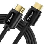 Tukzer 4K HDMI Cable, Support 3D, Ultra HD 4K @60Hz, High-Speed 10.2Gbps Ethernet, Audio Return Channel, Gold-Plated Connector| For UHD TV, Monitor, Computer, Projector, Xbox Gaming Console (10 Feet)