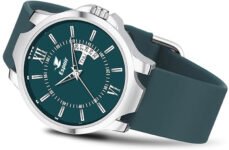 Espoir Olive Day and Date Smart Watch Strap Day And Date Functioning High Quality Analog Watch – For Men