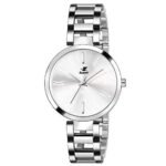 Espoir Analog Stainless Steel White Dial Girl’s and Women’s Watch – ManishaWhite0507