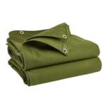 DURAPLAST TIRPAL 1000 GSM Canvas – Commercial Canva Tarpaulin Waterproof – Super Strong Military Grade, Industrial TADPATRI – UV Resistant TARP, RUSTPROOF Reinforced Eyelets