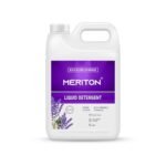 Meriton Bio Enzyme Powered Liquid Detergent For All Types Of Clothes| Lavender Scent | Fresh Clean | Eco-Friendly Formula | Suitable For Top & Front Load – 5 Liters