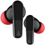 boAt Airdopes 341ANC True Wireless Earbuds in Ear Ear Buds W/ 32Db Hybrid ANC, Quad Mics with Enx Tech, Up to 40HRS Playtime, Beast Mode(for Gaming), ASAP Charge, Iwp, IPX5, Signature Sound(Black)
