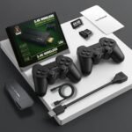 GRAPHENE Wireless Video Games For TV Retro Gaming Console Dual Player Stick Lite 64GB Plug & Play Video Game For Kids Adults 2.4G 10000+ Games Controllers Gamepad 9 Emulators Best Gift 14+ Age