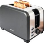 Hafele Amber 2 Slot Pop-up Toaster 930 W Pop Up Toaster(Grey)