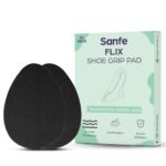 Sanfe Flix Shoe Grip Pad | Anti slip, Sole protector, Secure Adhesion | For all shoe types | 1 pair