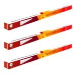 PHILIPS Ujjwal 20-watt LED Batten/Tubelight | LED Tubelight for Home | Compact 4ft LED Batten | Cool Daylight, Pack of 3