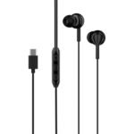 boAt Bassheads 100 C Wired Headphones Earphones with Type-C Jack, in-Line Microphone, in Ear, 10Mm Drivers, Signature Sound, Integrated Controls & Multi-Os Compatibility (Black)