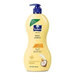 Parachute Advansed Soft Touch Body Lotion for Women & Men, All Skin types, 600ml | Pure Coconut Milk & Honey, 100% Natural, 72h Moisturisation