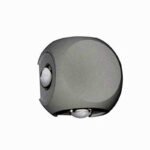 Lightwale 4 Way wide beam angle wall light Flood Light Outdoor Lamp(Yellow)