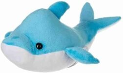 NEW OPALHOUSE® Blue Dolphin/Fish/Whale/Shark Soft Toys for Kids Girls Stuffed Toy Big Size 32 cm. (Blue)