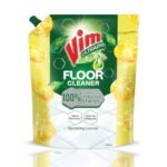 Vim Floor Cleaner: 1.8L | Sparkling Lemon | 100% Removal of stains for complete clean floors & long lasting fragrance