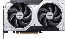MSI GeForce RTX 5060 Ti 8G Ventus 2X OC Plus Graphic Card – NVIDIA GeForce RTX 5060 Ti GPU, 8GB GDDR7 128-bit Memory, 28 Gbps, PCI Express Gen 5 x16 Interface, Upto 2602 MHz, STORMFORCE Fan