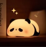 Mini Wonders Lying Panda LED Night Lamp for Babies | Cute Animal Lamp for Kids Room | Soft Glow Bedside Light | Battery Operated Nursery Table Light