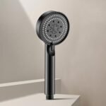 MIORAH Hand Shower for Bath | Sawer Bathroom Set | Shower Faucet for Bathroom | Handheld Shower | 5 Modes High Pressure ABS Sawar Head, 9 Inch, Pack of 1
