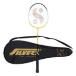 Silver’s Drive Badminton Racket with Full Cover(Yellow/Black)