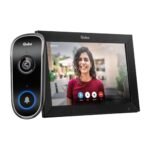 Qubo Instaview New Age Doorphone from Hero Group | Video Doorbell Pro 2K + Home Tab | Instant Phone & Tab Visitor Video Call | 3MP 1296P Resolution | 2Way Talk | Alexa & OK Google | Chime