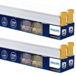 PHILIPS 25W 4ft LED Tubelight | Brighter, Longer Life & Extra Light Coverage LED Tubelight for home | Color : Warm White | Pack of 4 | Gold Perform Series