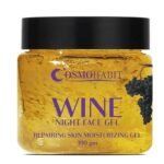 COSMOHABIT® Wine Night Face Gel for Overnight Skin Repair, Hydration, and Rejuvenation with Natural Ingredients | Formulated in Korea