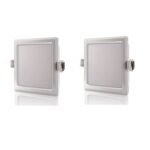 SYSKA Rdl Led Slim Downlight (Cool Day Light, Polycarbonate) (Warm White, SSK-RDL-S-12W, 2, SSK-RDL-S-12W-4000K)