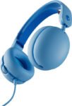 Skullcandy Grom Wired for Kids,Volume-Limiting, Share Audio Port,Safety and durability Wired(Surf Blue, On the Ear)