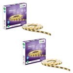 EcoLink 25-Watt LED Strip Light Cool Day Light (60 LEDs, Pack of 2)