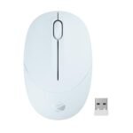 ZEBRONICS Panther 2.4GHz Wireless Mouse, 1600 DPI, Silent Operation, High Precision, 3 Buttons, Power Saving Mode, Comfortable & Ergonomic Design, for Mac | Laptop | Computer (White)