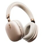 Boult Newly Launched Fluid X Pro ANC Headphones Bluetooth Wireless with 60H Playtime, 40mm Bass Driver, Zen ENC Mic, Type-C Charging, Combat™Gaming Mode Headphones Wireless with mic (Skin Beige)