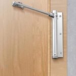 MOROVIK Automatic Door Closer,Spring Door Closer,Adjustable Spring Storm Door Closer, Heavy Duty Safety Spring Door Closer with Allen Key and Screws for Residential Commercial, Soft Closing Door (1)