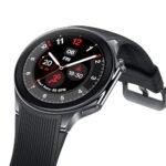 OnePlus Watch 2 with Wear OS4,Snapdragon W5 Chipset,Upto 100 hrs Battery Life,1.43’’ AMOLED Display,Stainless Steel & Sapphire Crystal Build,Dual Frequency GPS,IP68 & Bluetooth Calling (Black Steel)