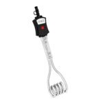IVAS 1500 W Immersion Rod, Water-proof, Low Cost Water Heating, Indicator Light, High Grade Nickel Coated Copper Element, Bucket Clip, Double ISI Certified, 2-year warranty
