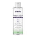 Sanfe Dark Spots & Acne Clearing Body Wash | Prevents Body Acne, Bumpy Skin & Fades Dark Spots | Salicylic Acid, Glycolic Acid & Tea Tree | Non Drying Formula | 250ml