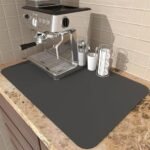 Kitchen Dish Drying Mat – Large, Non-Slip, Water Absorbent, Quick Drying Mat for Dishes, Glasses & Utensils(60X40)