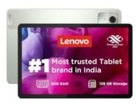 Lenovo Tab M11| 8 GB RAM, 128 GB ROM| 11 Inch, 90 Hz, 72% NTSC, 400 Nits FHD Display| Wi-Fi Only| Micro SD Support Upto 1 TB| Quad Speakers with Dolby Atmos|Octa-Core Processor| 13 MP Rear Camera