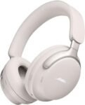 Bose New QuietComfort Ultra Wireless Noise Cancelling Headphones with Spatial Audio, Over-The-Ear Headphones with Mic, Up to 24 Hours of Battery Life, White Smoke