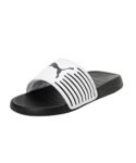 Puma unisex-adult Geo Black-White Slide Sandal – 8 UK (39453802)
