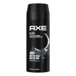 Axe Black Deodorant Body Spray for Men | 48H* Odour Protection | Odour-Combatting Zinc Technology | Frozen Pear and Cedarwood Scent|150ml