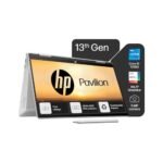 HP Pavilion x360, 13th Gen Intel Core i5-1335U (16GB DDR4, 1TB SSD) FHD, 14”/35.6 cm, Touchscreen 2-in-1, Win 11, Office 21, Silver, 1.51 kg, ek1010TU, FPR, 5MP Camera, Audio by B&O, Backlit Laptop