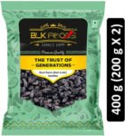 BLK FOODS Select Black Raisin (Kali drakh) Seedless 400g (2 X 200g) Raisins(2 x 200 g)