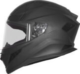 Steelbird SBH-25 Rudra ISI Certified Full Face Helmet for Men and Women Motorbike Helmet(Dashing Black)